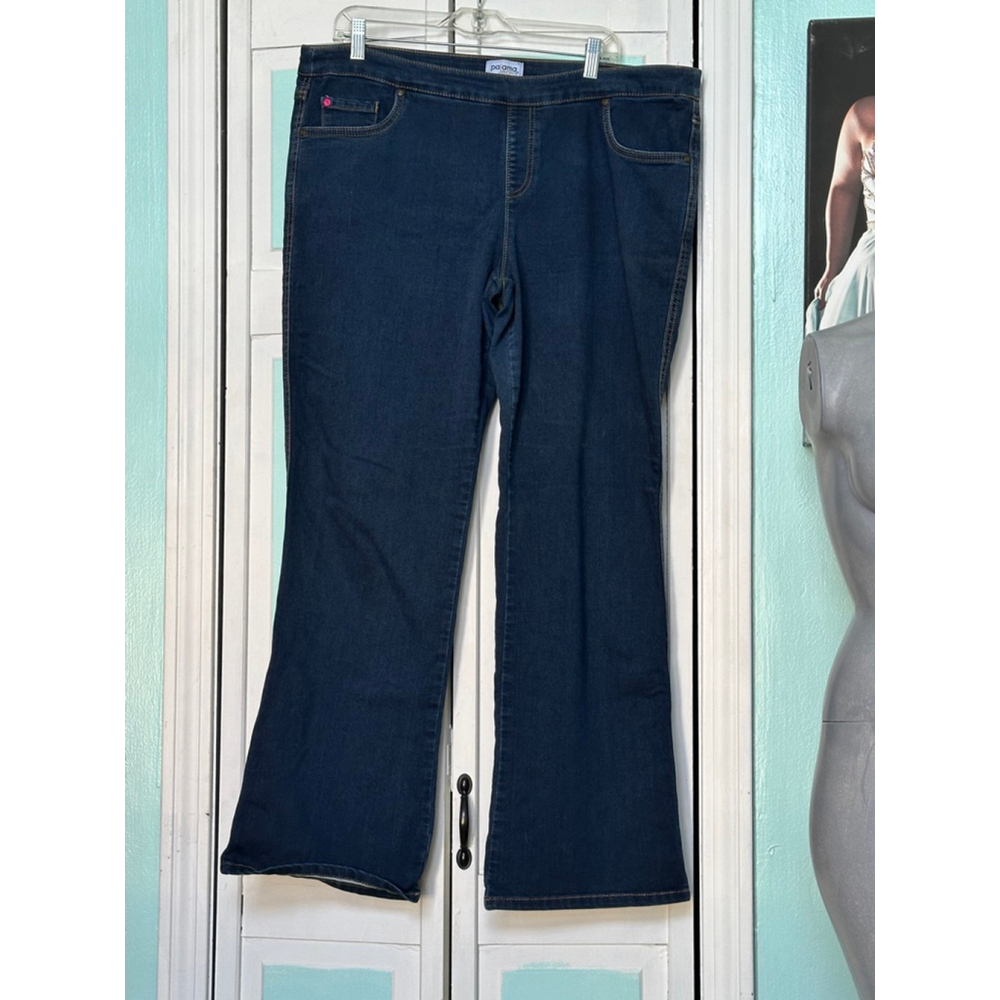 Women's Dark Blue Flare Jeans